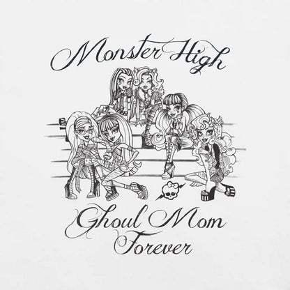 Monster High Ghoul Mom Forever White T-shirt