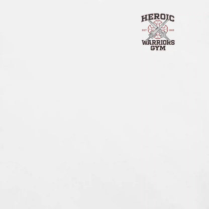 Masters of the Universe Movie Heroic Warriors Gym White T-shirt