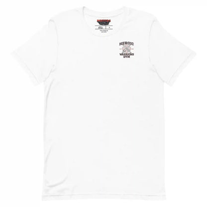 Masters of the Universe Movie Heroic Warriors Gym White T-shirt