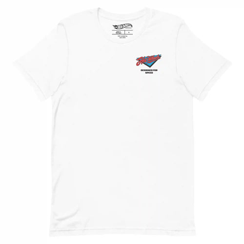 Hot Wheels Designed for Speed White T-shirt