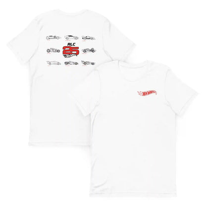 Hot Wheels 2025 RLC Membership White T-Shirt