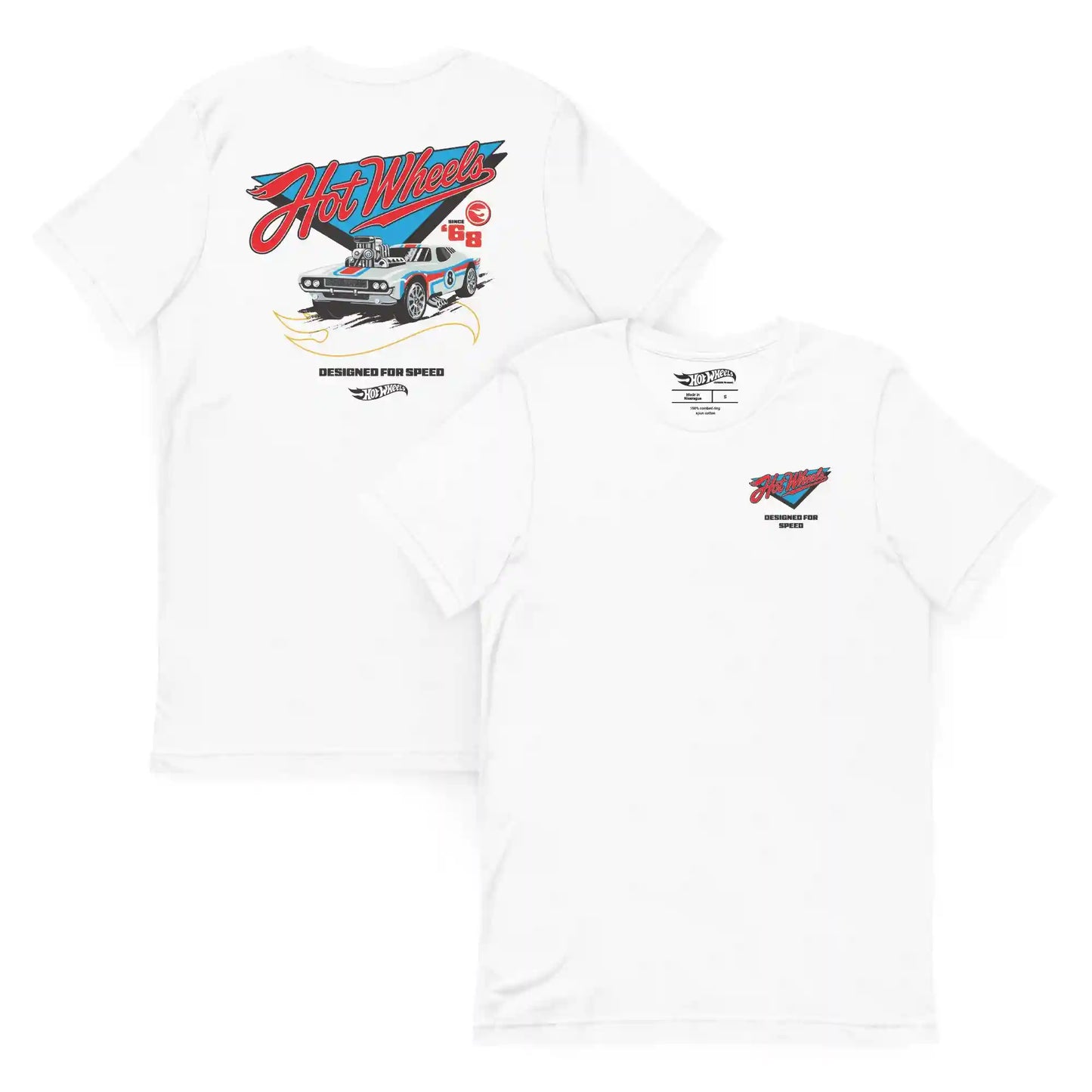 Hot Wheels Designed for Speed White T-shirt