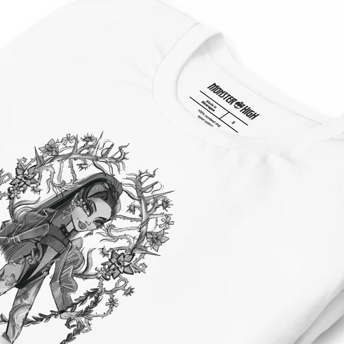 Monster High Venus McFlytrap White T-Shirt