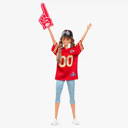 Barbie NFL Super Bowl LVIII Champion Doll Kansas City Chiefs