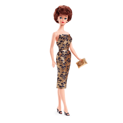 1961 Brownette Bubble Cut Barbie Doll Reproduction