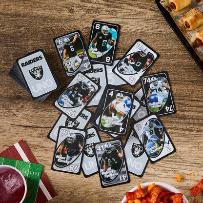 UNO Fandom NFL Las Vegas Raiders Game Deck
