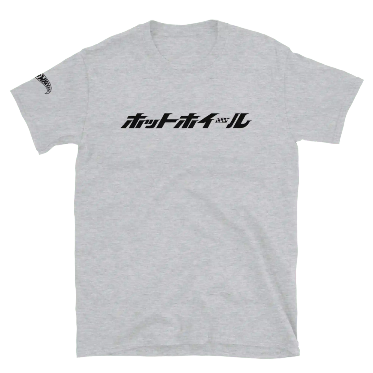 Hot Wheels Japanese Logo Short-Sleeve Sport Grey Unisex T-Shirt