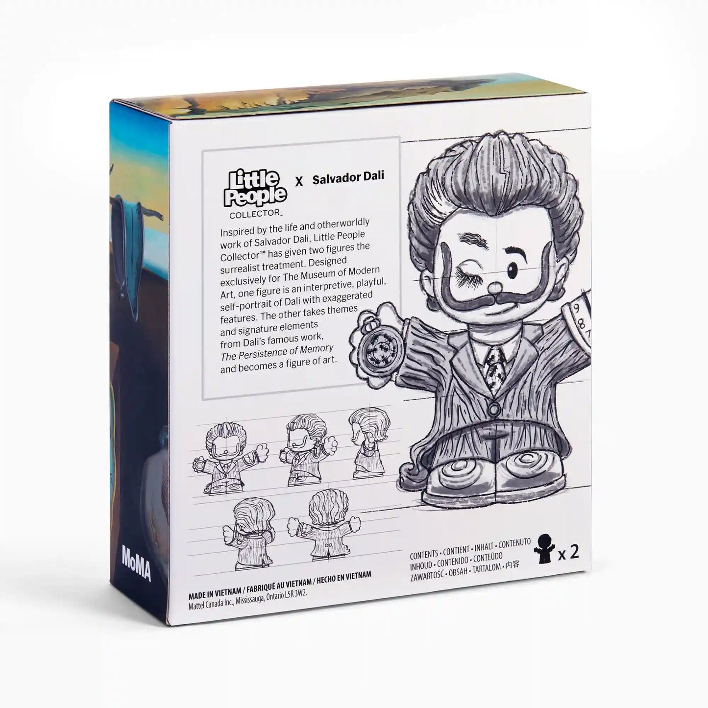 Little People Collector x MoMA Salvador Dalí Figure Set