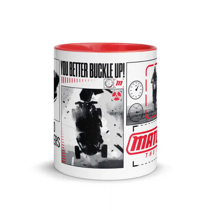 Matchbox The Movie You Better Buckle Up White Mug