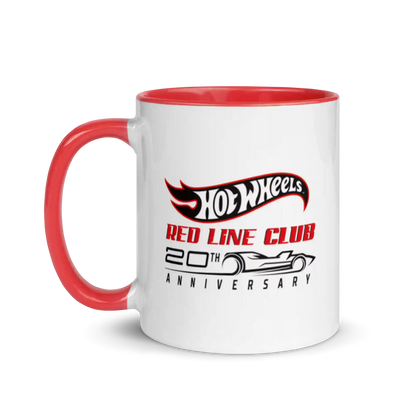Hot Wheels® Red Line Club® 20th Anniversary Silhouette Logo Mug