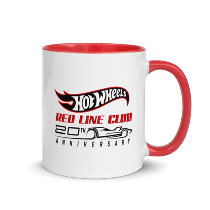Hot Wheels® Red Line Club® 20th Anniversary Silhouette Logo Mug