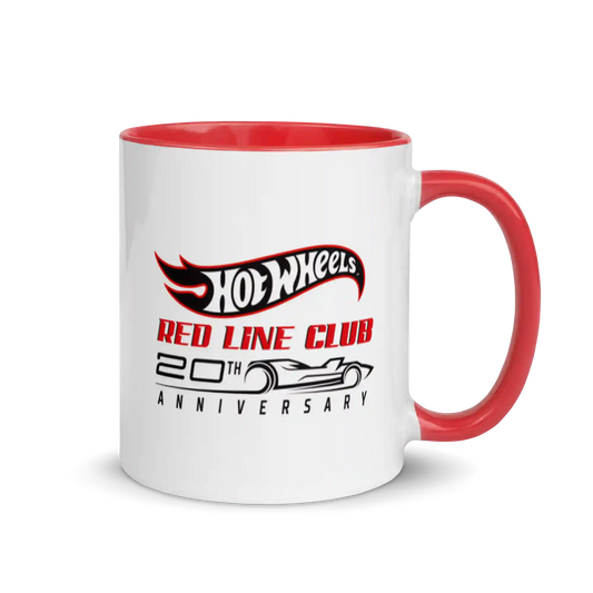 Hot Wheels® Red Line Club® 20th Anniversary Silhouette Logo Mug