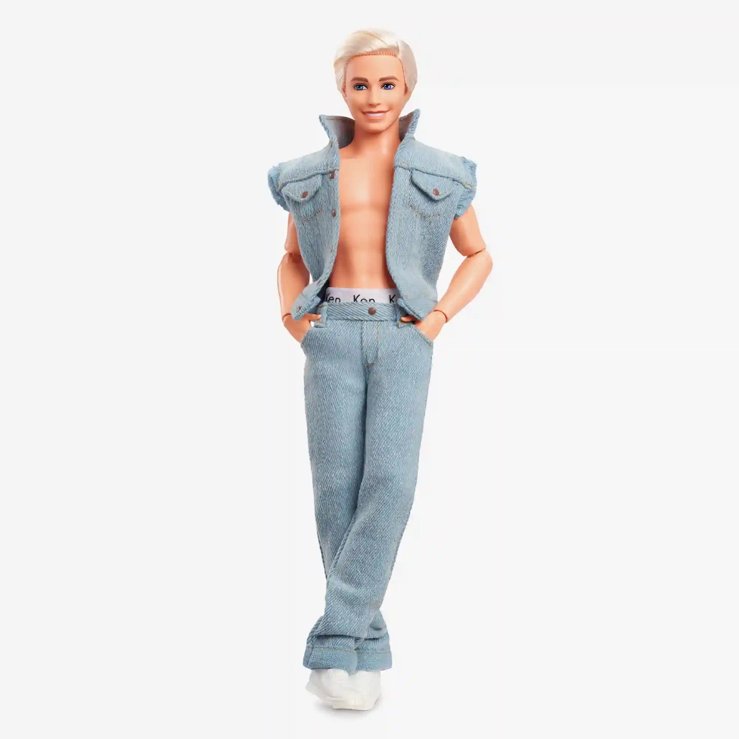Ken Doll Wearing Denim Matching Set – Barbie The Movie