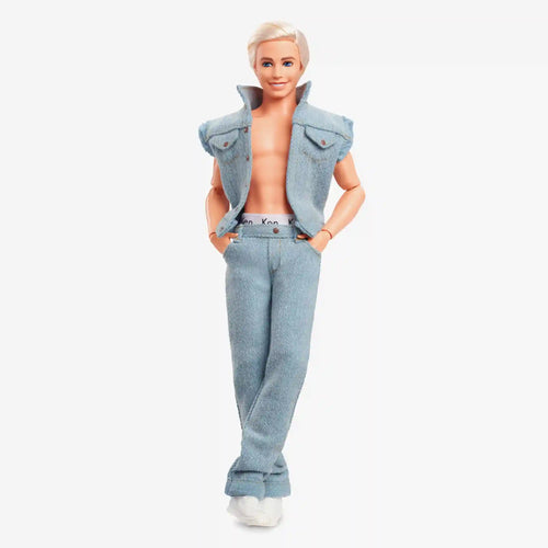 Ken Doll Wearing Denim Matching Set – Barbie The Movie