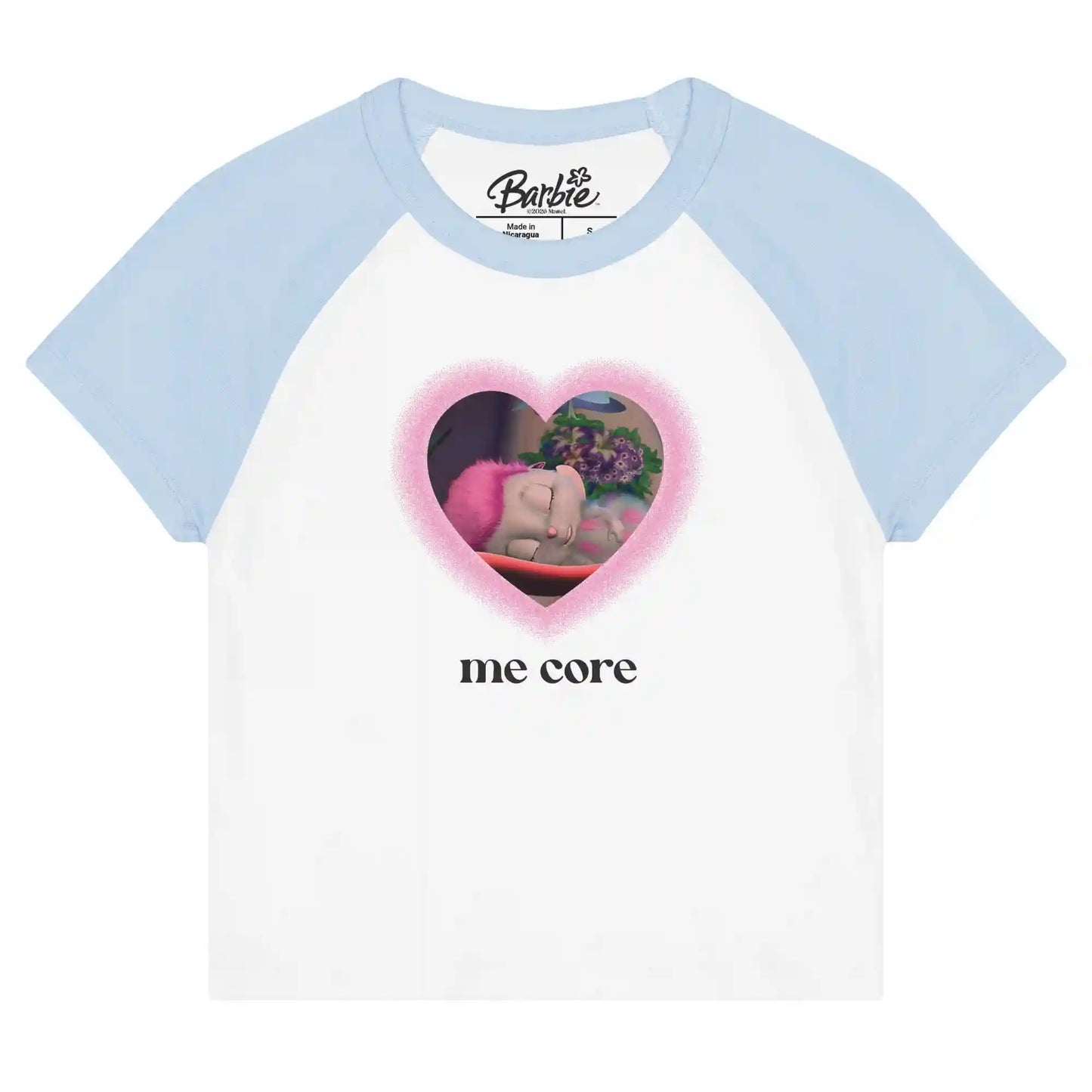 Barbie Bibble Fairytopia Me Core White Ringer T-shirt
