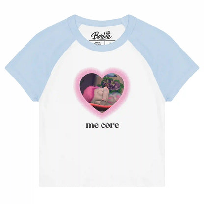 Barbie Bibble Fairytopia Me Core White Ringer T-shirt