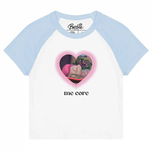 Barbie Bibble Fairytopia Me Core White Ringer T-shirt