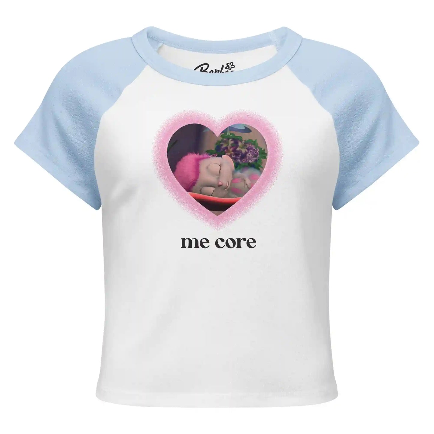 Barbie Bibble Fairytopia Me Core White Ringer T-shirt