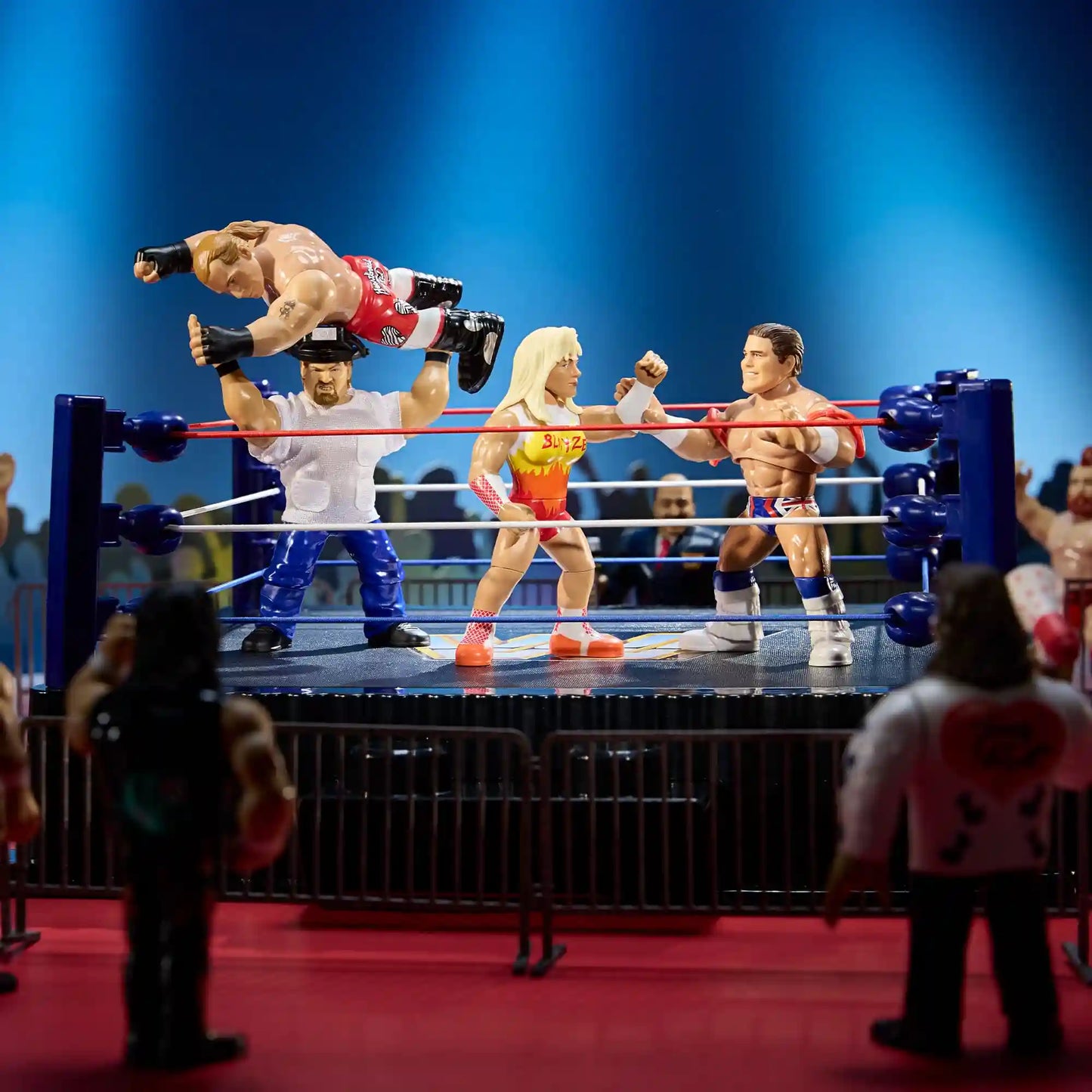 WWE Retro Action Figure 4-Pack Bundle