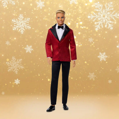 Barbie Signature 2026 Holiday Ken Doll with Blonde Hair