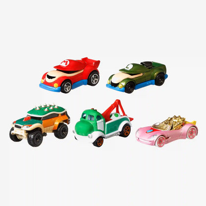 Hot Wheels Super Mario Character Cars 5-Pack