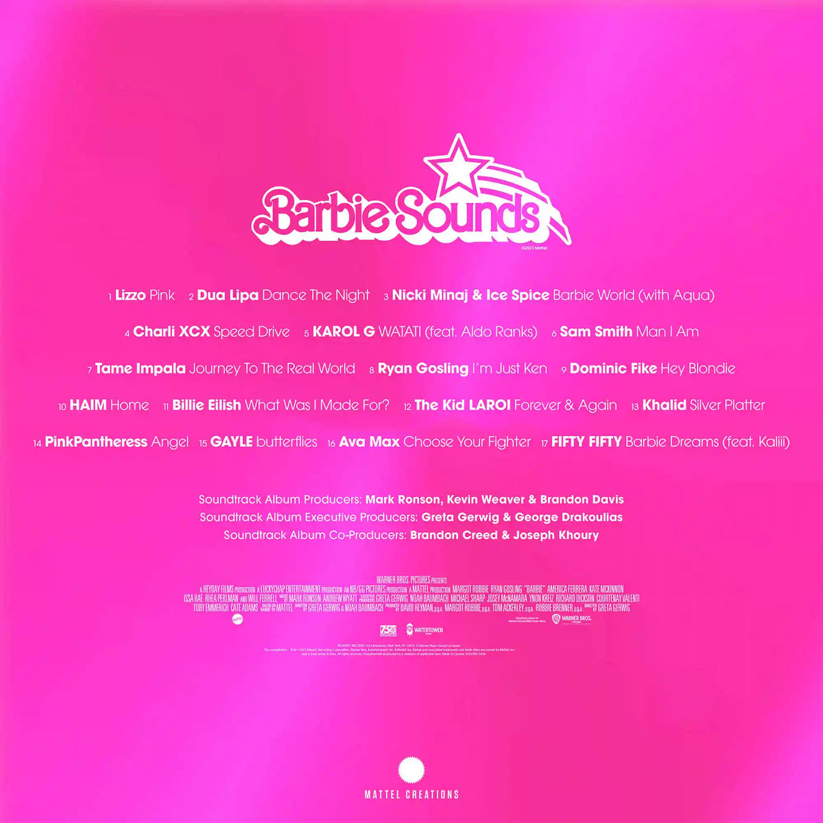 Barbie The Album – Official Vinyl Movie Soundtrack Set