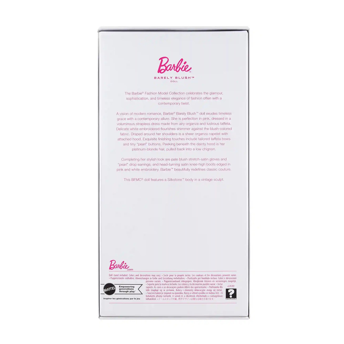 Barbie Fashion Model Collection Barely Blush Doll