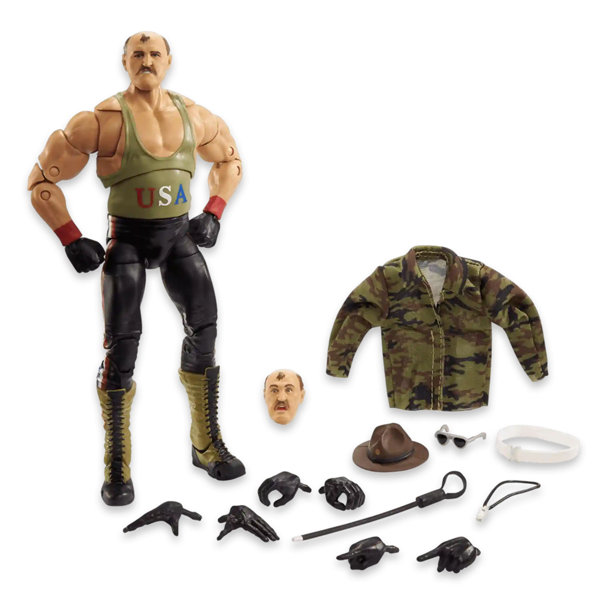 WWE Ultimate Edition Sgt. Slaughter action figure