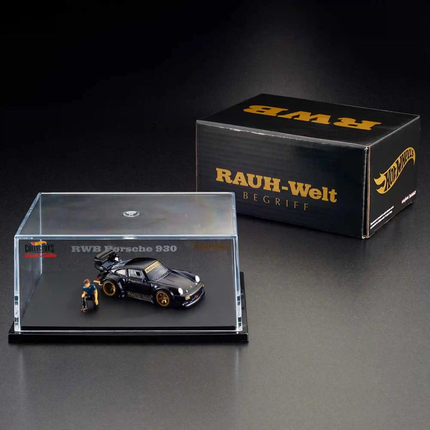 Hot Wheels RLC Exclusive RWB Porsche 930 w/ Akira Nakai Figurine