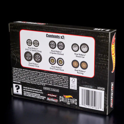 Hot Wheels RLC Exclusive Real Riders Wheels Pack – Set 4