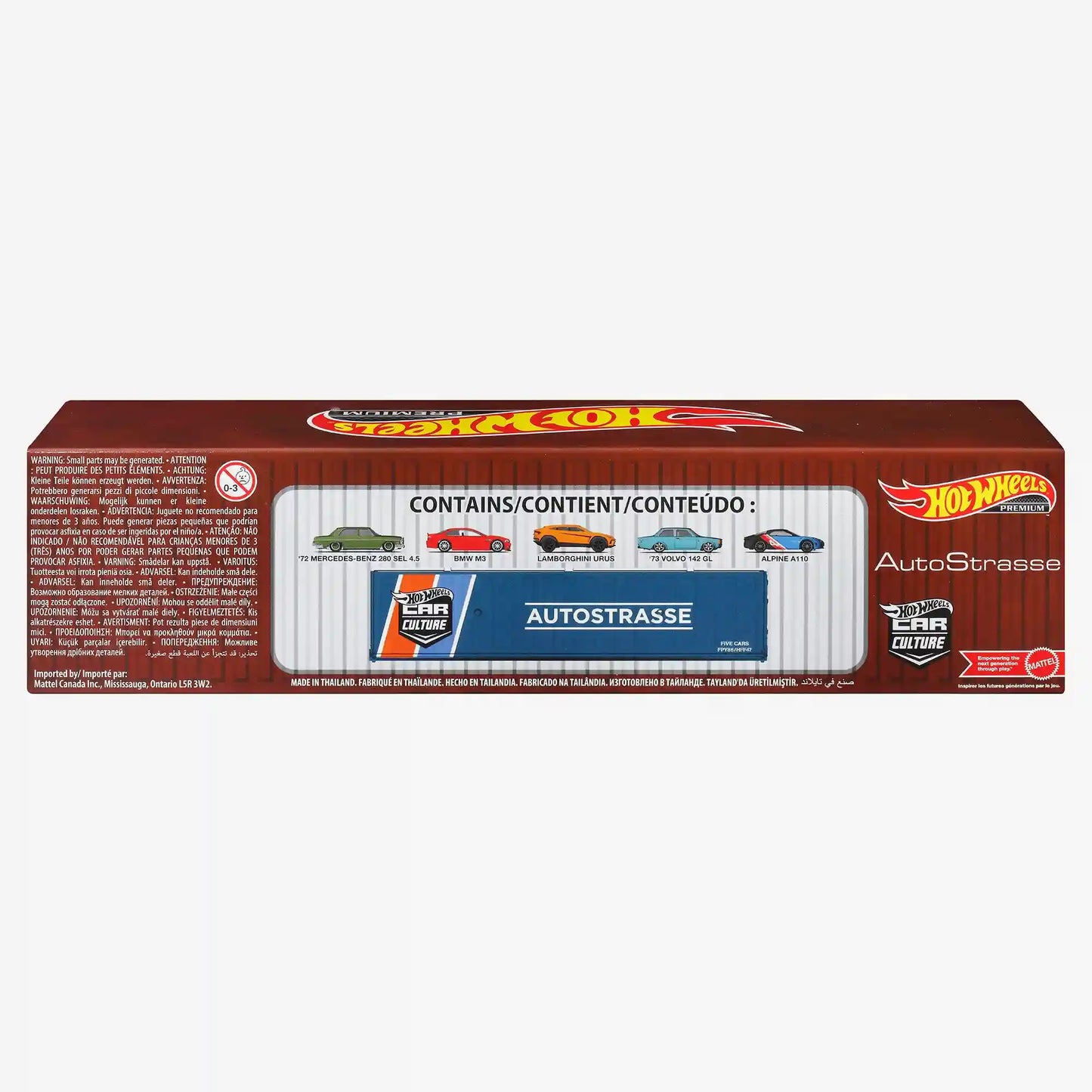 Hot Wheels Strasse, Autobahn, Autostrasse Container Set
