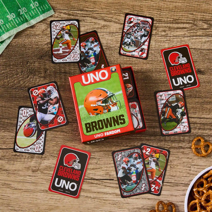 UNO Fandom NFL Cleveland Browns Game Deck