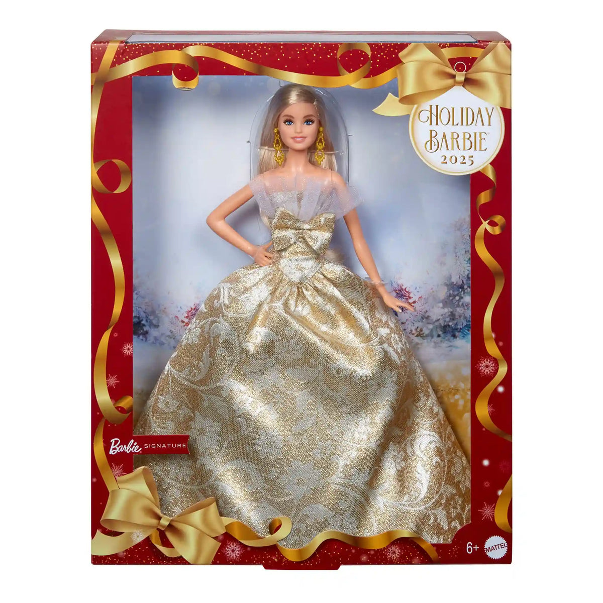 2025 Holiday Barbie Doll 5