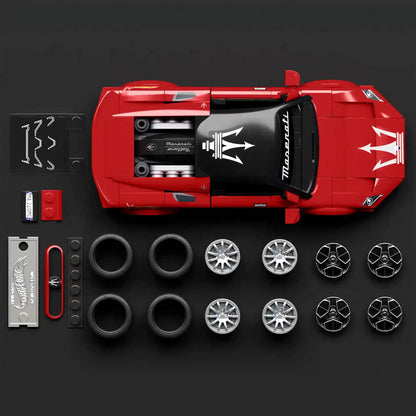 Mattel Brick Shop Hot Wheels Maserati MC20 Building Set