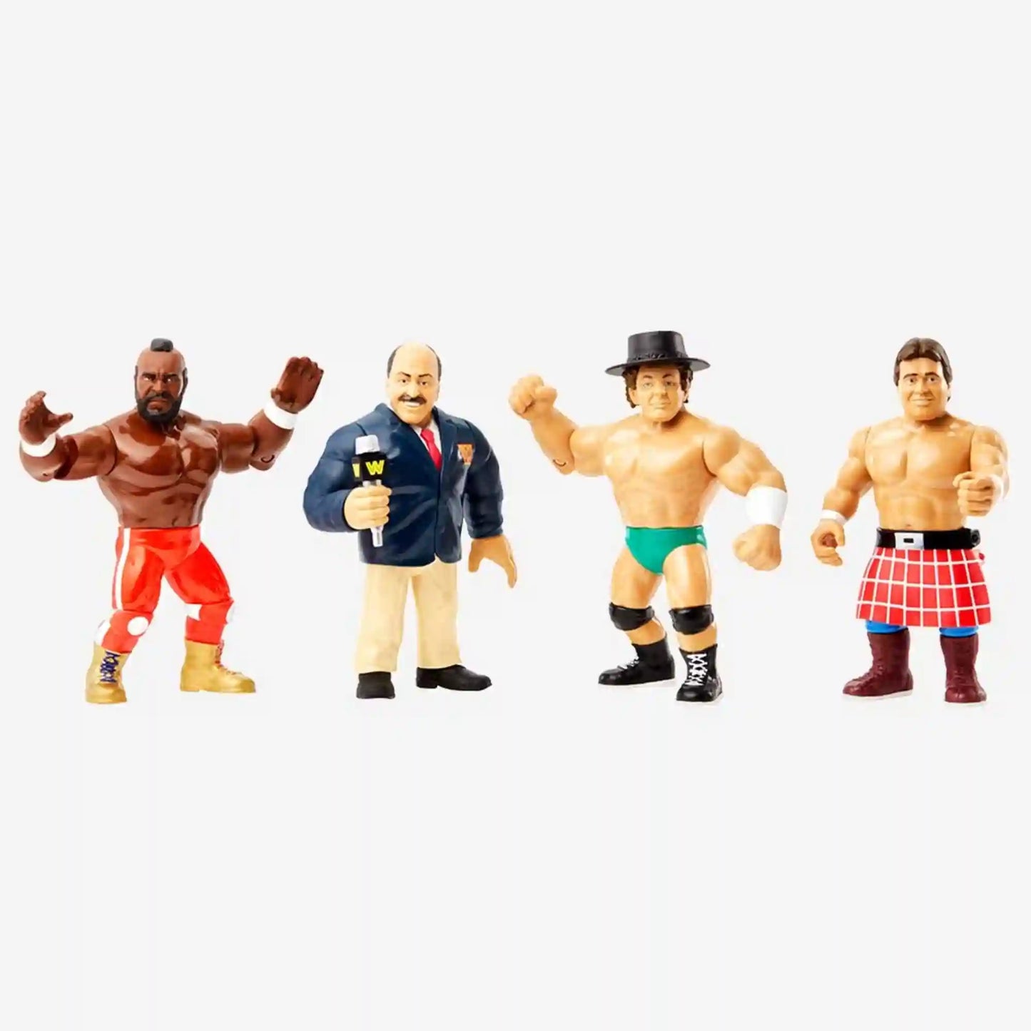 WWE Retro Figures Set Wave 1