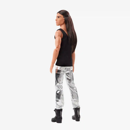Barbie Looks Doll (Ken Doll Long Brunette Hair)