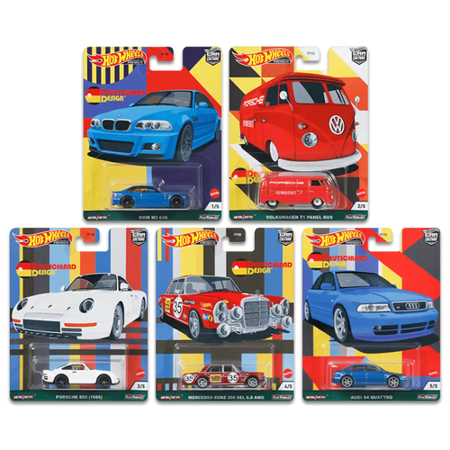 2021 HW Car Culture Mix 3: Deutschland Design