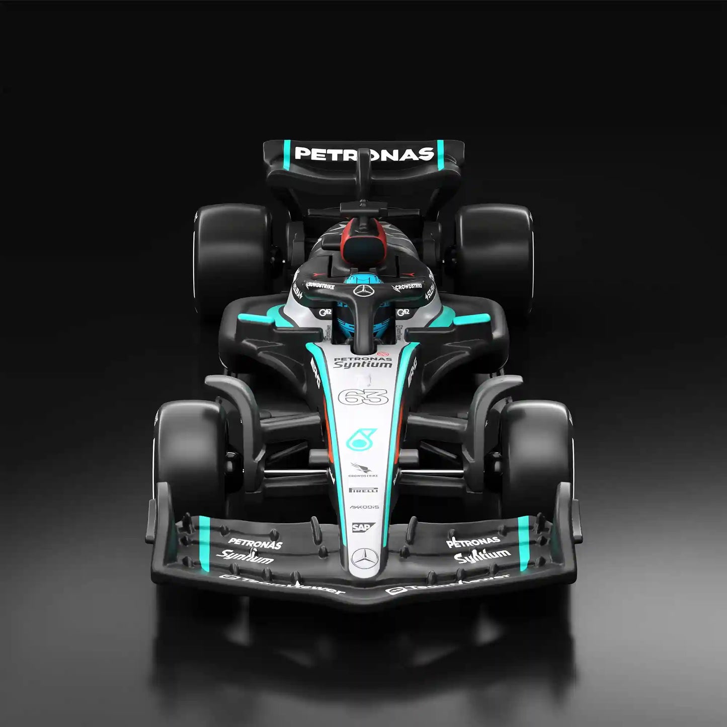 Hot Wheels F1 Series: 2024 Mercedes-AMG PETRONAS Formula One Team W15 Car #63