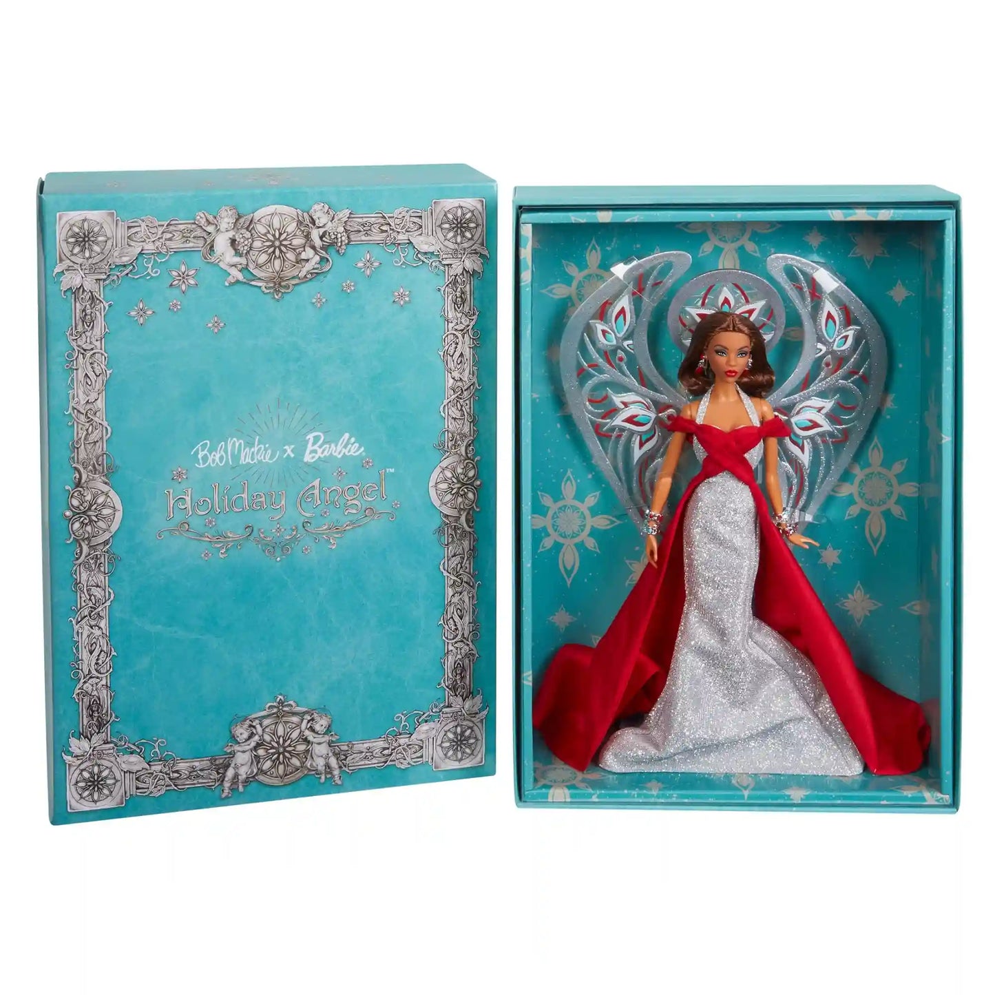 Barbie x Bob Mackie 2023 Holiday Angel Doll